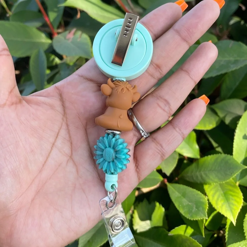 Cow Badge Reel
